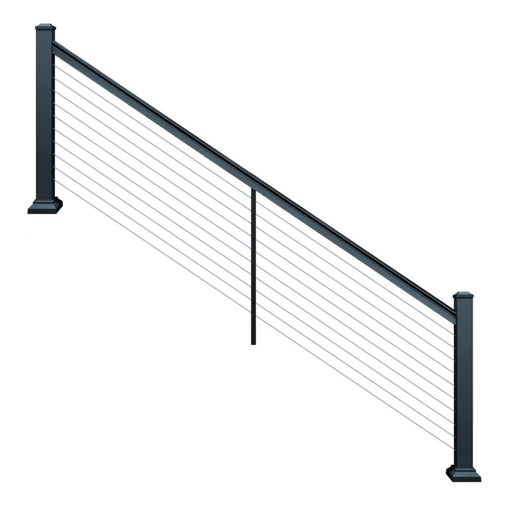 Horizontal Cable Railing - Deck+Railing