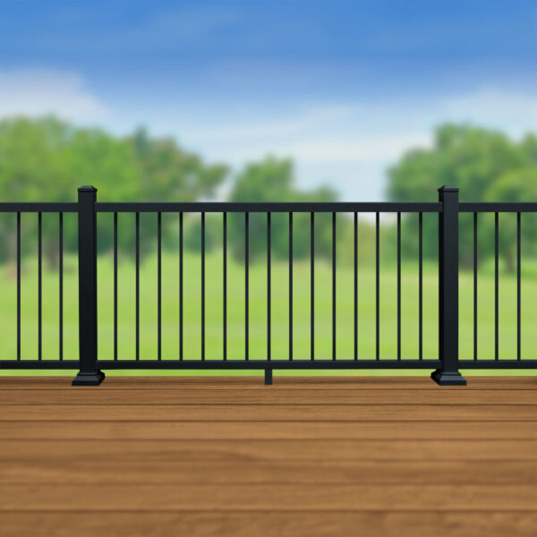 Harmony Railing® 36 in H x 6 ft W Baluster Railing Deck Panel Kit with ...